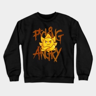 angry mode sun Crewneck Sweatshirt